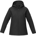 Solid Black - Front - Elevate Essentials Womens-Ladies Notus Padded Soft Shell Jacket