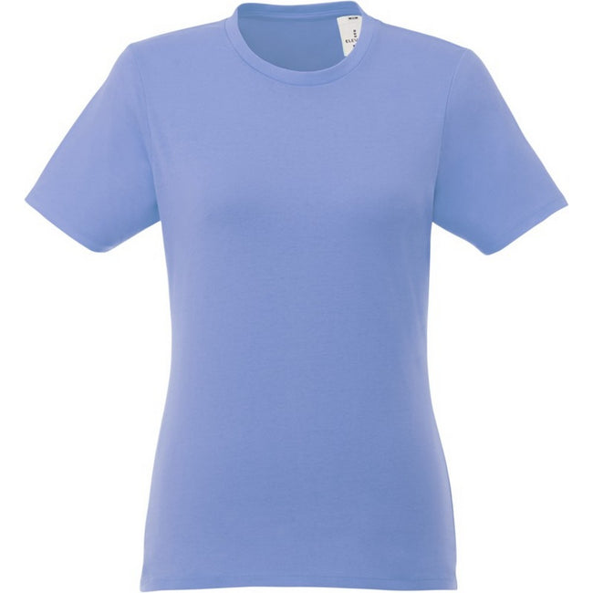 Light Blue - Front - Elevate Womens-Ladies Heros Short-Sleeved T-Shirt