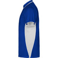 Royal Blue-White - Lifestyle - Roly Unisex Adult Montmelo Short-Sleeved Sports Polo Shirt