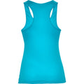 Turquoise - Back - Roly Womens-Ladies Shura Sports Vest Top