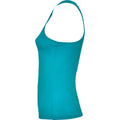 Turquoise - Side - Roly Womens-Ladies Shura Sports Vest Top