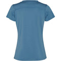 Storm Blue - Back - Roly Womens-Ladies Slam Short-Sleeved Sports T-Shirt