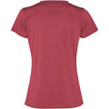 Berry Red - Back - Roly Womens-Ladies Slam Short-Sleeved Sports T-Shirt
