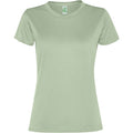 Mist Green - Front - Roly Womens-Ladies Slam Short-Sleeved Sports T-Shirt