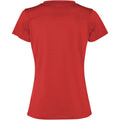 Red - Back - Roly Womens-Ladies Slam Short-Sleeved Sports T-Shirt