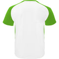 White-Fern Green - Back - Roly Childrens-Kids Bugatti Short-Sleeved Sports T-Shirt