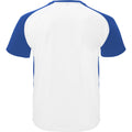 White-Royal Blue - Back - Roly Childrens-Kids Bugatti Short-Sleeved Sports T-Shirt