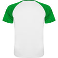 White-Fern Green - Back - Roly Childrens-Kids Indianapolis Short-Sleeved Sports T-Shirt