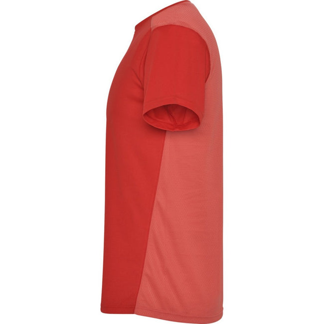 Red - Lifestyle - Roly Childrens-Kids Detroit Sports T-Shirt