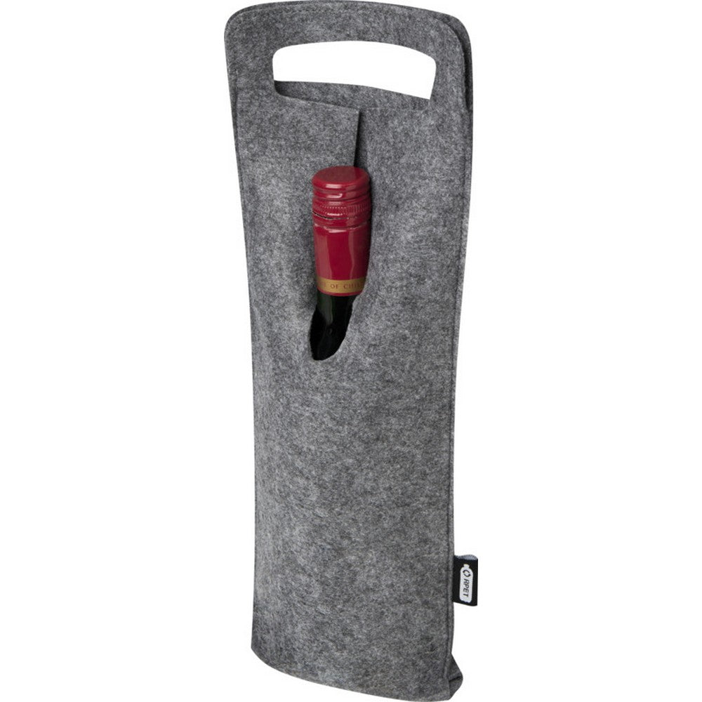 Medium Grey - Lifestyle - Felta Recycled Felt 750ml Wine Bag