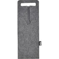 Medium Grey - Front - Felta Recycled Felt 750ml Wine Bag