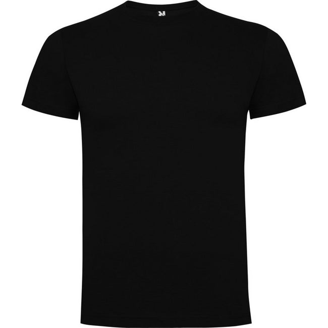Solid Black - Front - Roly Childrens-Kids Dogo T-Shirt