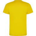 Yellow - Back - Roly Mens Dogo Premium T-Shirt