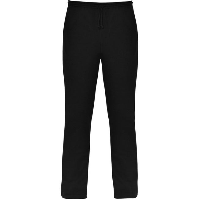 Solid Black - Front - Roly Unisex Adult New Astun Trousers