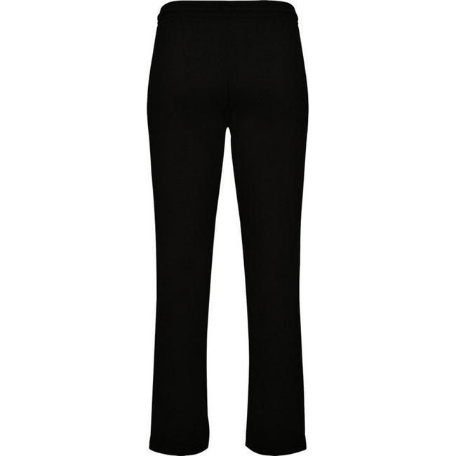 Solid Black - Back - Roly Unisex Adult New Astun Trousers