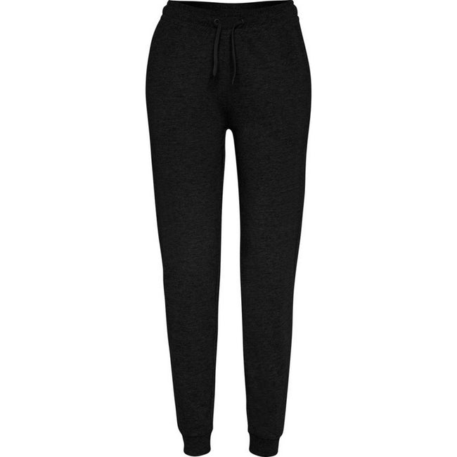 Solid Black - Front - Roly Womens-Ladies Adelpho Trousers