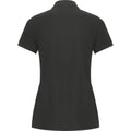 Dark Lead - Back - Roly Womens-Ladies Pegaso Premium Short-Sleeved Polo Shirt