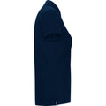 Navy Blue - Side - Roly Womens-Ladies Pegaso Premium Short-Sleeved Polo Shirt