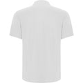 White - Back - Roly Unisex Adult Centauro Premium Short-Sleeved Polo Shirt