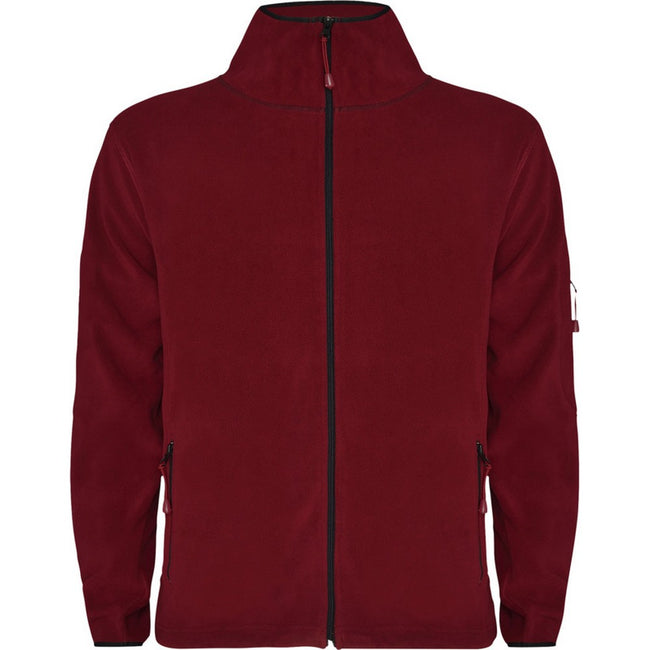 Garnet - Front - Roly Mens Luciane Full Zip Fleece Jacket