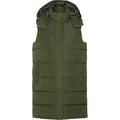 Military Green - Front - Roly Womens-Ladies Reine Insulated Body Warmer