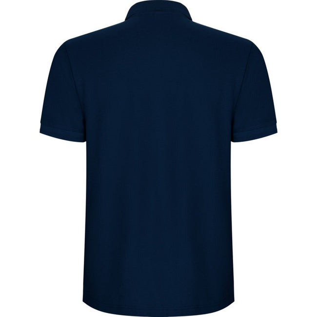 Navy Blue - Back - Roly Childrens-Kids Pegaso Premium Short-Sleeved Polo Shirt