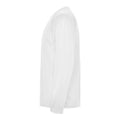 White - Lifestyle - Roly Mens Montecarlo Long-Sleeved Sports T-Shirt