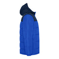 Royal Blue-Navy Blue - Side - Roly Childrens-Kids Tallin Insulated Jacket