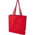 Red - Front - Recycled Gusseted 14L Tote Bag