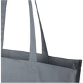 Grey - Side - Recycled Gusseted 14L Tote Bag