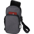 Heather Charcoal - Side - Ross Recycled Phone Pouch