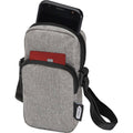 Heather Grey - Side - Ross Recycled Phone Pouch