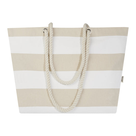 White - Front - Florida Recycled Beach 18L Tote Bag