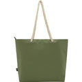 Olive - Back - Panama Recycled Beach 23L Cooler Tote Bag