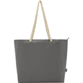 Grey - Front - Panama Recycled Beach 23L Cooler Tote Bag