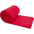 Red - Front - Huggy Fleece Plaid Picnic Blanket