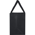 Solid Black - Back - Liberty Non-Woven Bottom Board 29L Tote Bag