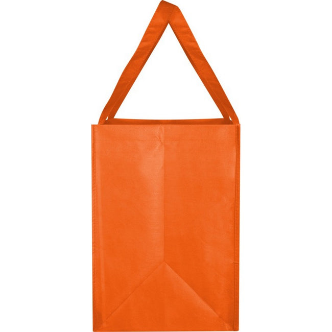 Orange - Back - Liberty Non-Woven Bottom Board 29L Tote Bag