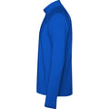 Royal Blue - Side - Roly Mens Estambul Quarter Zip Long-Sleeved Sweatshirt
