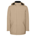 Dark Sand - Front - Roly Mens America Padded Parka
