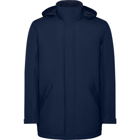 Navy Blue - Front - Roly Mens America Padded Parka