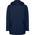 Navy Blue - Front - Roly Mens America Padded Parka