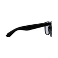 Solid Black - Side - GazeGuard Blue Light Blocker Safety Glasses