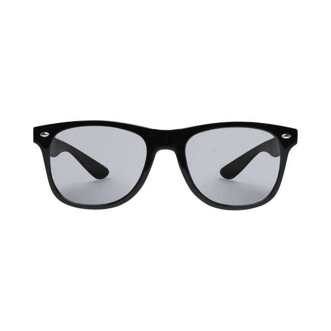 Solid Black - Lifestyle - GazeGuard Blue Light Blocker Safety Glasses