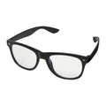 Solid Black - Front - GazeGuard Blue Light Blocker Safety Glasses