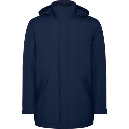 Navy Blue - Front - Roly Childrens-Kids America Padded Parka