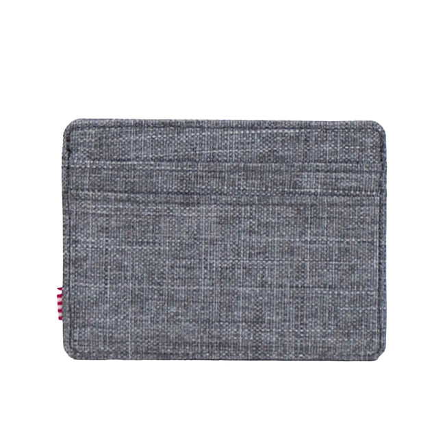 Heather Grey - Back - Herschel Charlie RFID Blocking Card Holder
