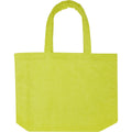 Lime - Front - Floso Siam Terrycloth Beach Recycled 13L Tote Bag