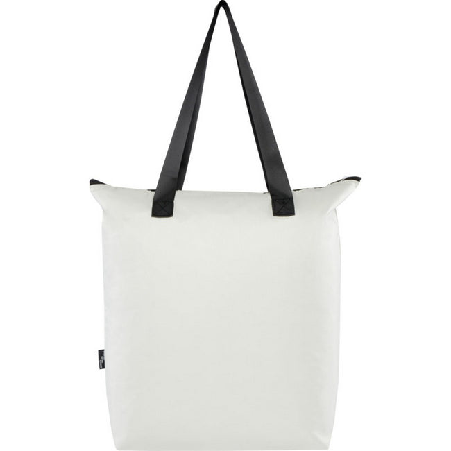 Sandstone - Back - EcoFold RPET Foldable 15L Cooler Tote Bag