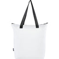 White - Back - EcoFold RPET Foldable 15L Cooler Tote Bag